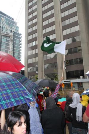 Hundreds protest in Toronto over Israeli action in Gaza