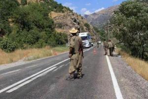 Kurdistan Workers Party Checkpoint; Tunceli Province, Turkey, Aug 2015