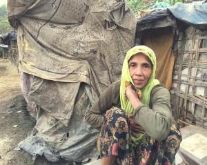 Rohingya Refugee Rural Slum; Kutupalong, Bangladesh, Mar 2015