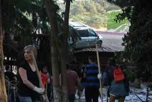 Devastation Caused by the Tbilisi Zoo by Flood; Georgia, June 2015