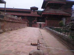 Reconstruction After Nepal Earthquake: Patan Darbar Square, Nepal, April 2015