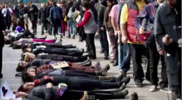 Protests Against Femicide; Buenos Aires, Argentina, June 2015