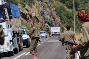 Kurdistan Workers Party Checkpoint; Tunceli Province, Turkey, Aug 2015