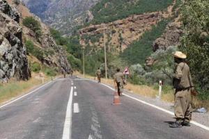 Kurdistan Workers Party Checkpoint; Tunceli Province, Turkey, Aug 2015