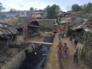 Rohingya Refugee Rural Slum; Kutupalong, Bangladesh, Mar 2015